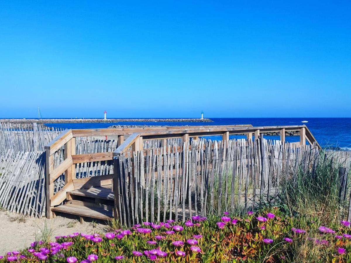 La Perle Bleue, 100 M De La Plage, Parking, Wifi Frontignan Eksteriør bilde